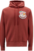 蒙克勒Genius 1952宽松连帽卫衣深红色套头衫. H20928G00006809KX590 Order 蒙克勒Genius 1952宽松连帽卫衣深红色套头衫. H20928G00006809KX590