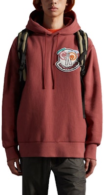 Moncler Genius 1952 Hoodie Pullover Oversized Deep Red Sweatshirt. H20928G00006809KX590 Lookbook Moncler Genius 1952 Hoodie Pullover Oversized Deep Red Sweatshirt. H20928G00006809KX590