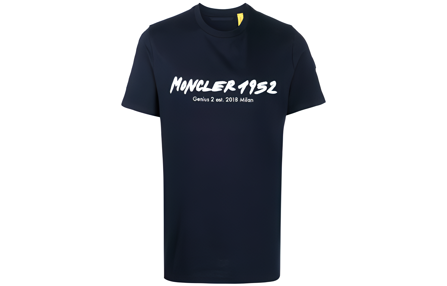 MONCLER GENIUS 1952 Logo Print Crewneck Short Sleeve T-Shirt Men. H10928C000078390T778