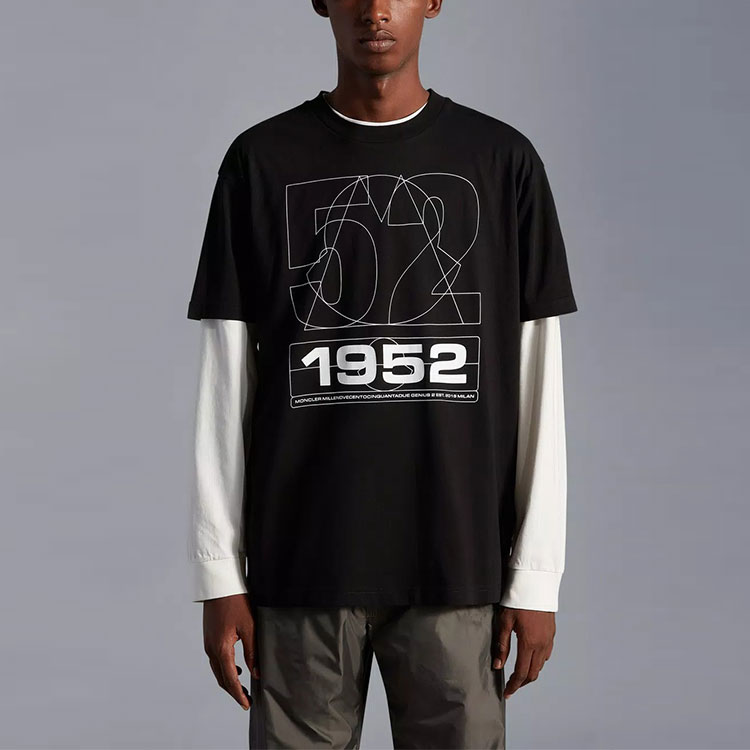 Moncler Genius 1952 Series  Graphic Printed Crewneck T-Shirt. H20928C00015M2326999 圖 3