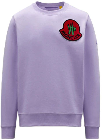 moncler-genius-1952-ss-22-red-logo-patch-long-sleeve-sweatshirt-purple-mens-h10928-g000188098-u62-b