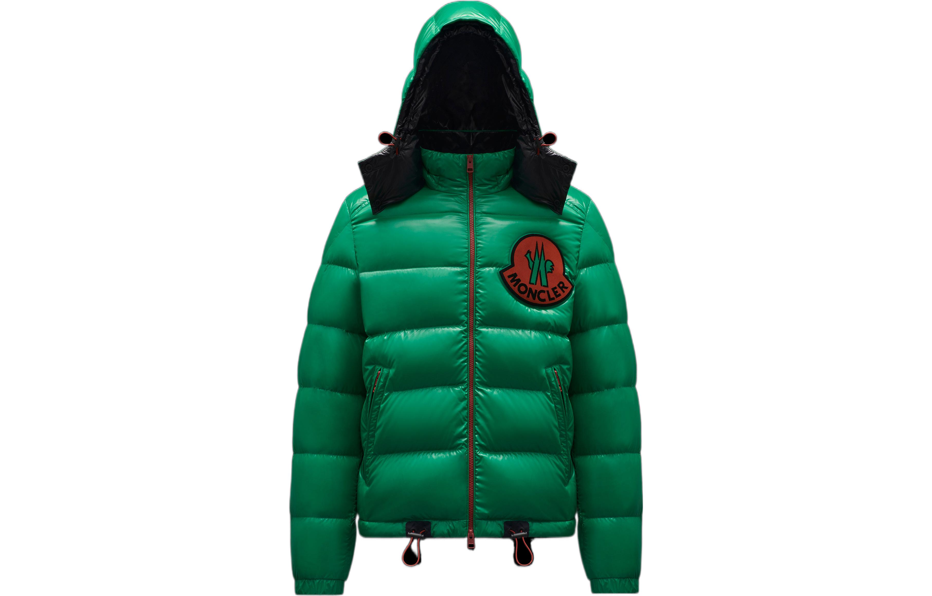 MONCLER GENIUS 1952 Unisex Green Hooded Goose Down Puffer Jacket. H10921A00014M1603859