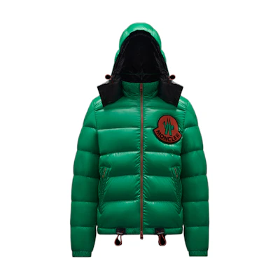 MONCLER GENIUS 1952 Unisex Green Hooded Goose Down Puffer Jacket. H10921A00014M1603859