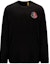 Order MONCLER GENIUS 1952 X2Long FW22 Black Logo Crewneck Long Sleeve T-Shirt H20928D00007M2326999
