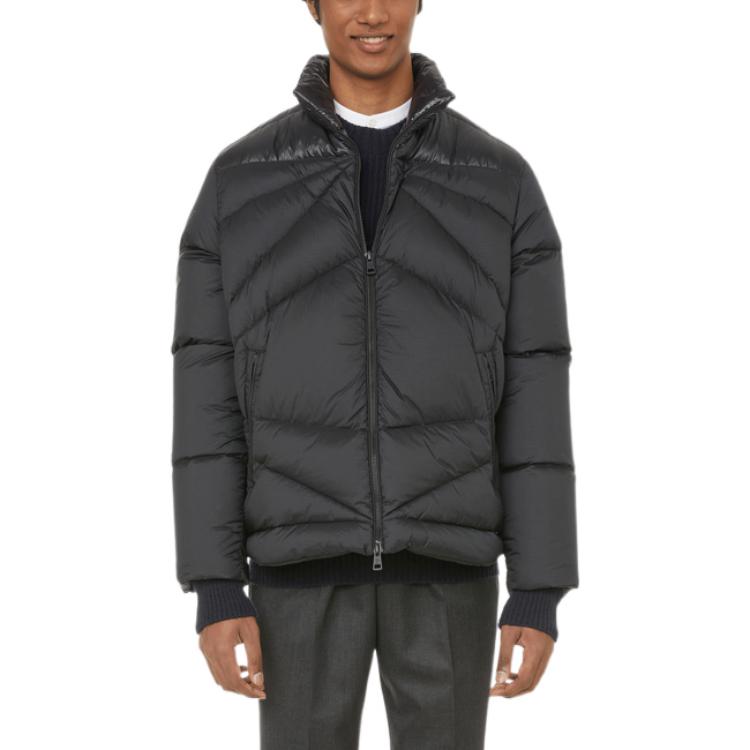 Lookbook MONCLER GENIUS 黑色高領長袖拉鍊羽絨外套 G20921A00030595EV999