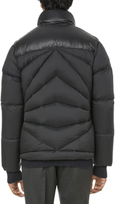 MONCLER GENIUS 黑色高領長袖拉鍊羽絨外套 G20921A00030595EV999 Shop MONCLER GENIUS 黑色高領長袖拉鍊羽絨外套 G20921A00030595EV999
