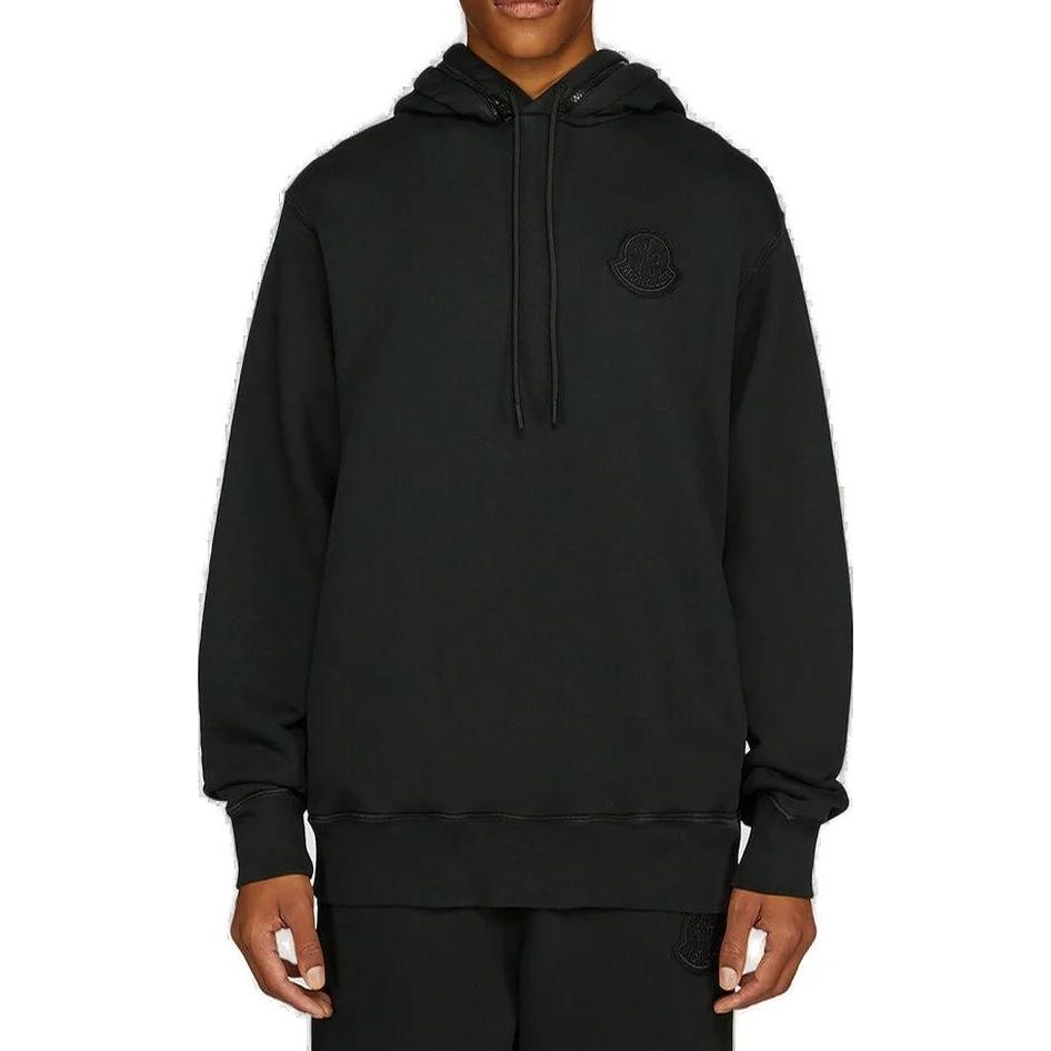MONCLER GENIUS  Black Pullover Hoodie Long Sleeve Plain Design. H10928G00008899OS999 圖 3
