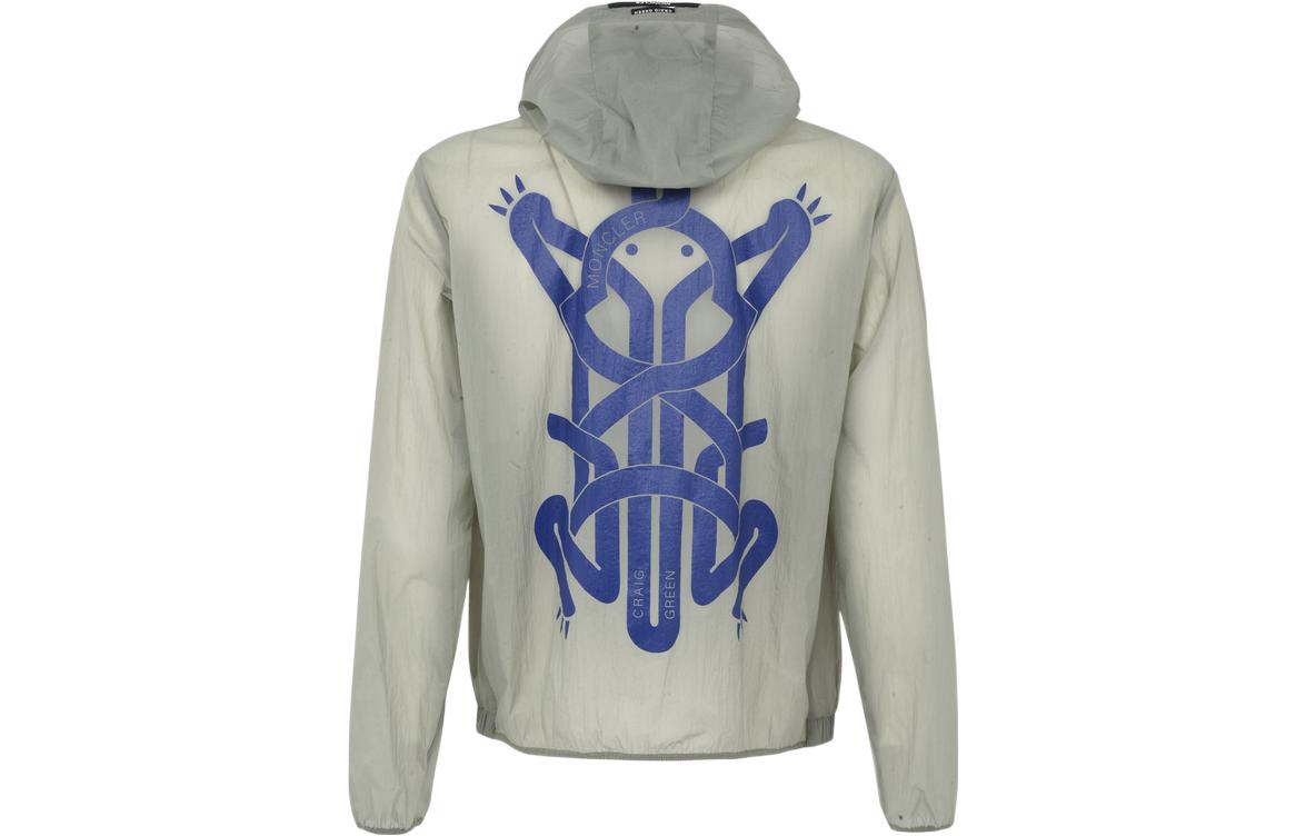 MONCLER GENIUS  Grey Solid Zip-Up Hooded Jacket G109H1A00018539UT810 圖 3