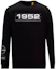 Order MONCLER GENIUS Letter Print Crewneck Long Sleeve T-Shirt H20928D00004M2326999
