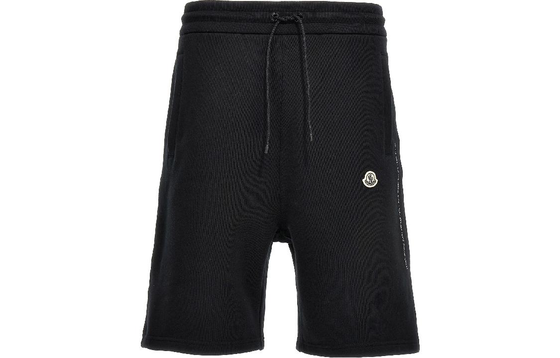 MONCLER GENIUS  Solid Color Loose Fit Casual Shorts. 8H00003M2372-999
