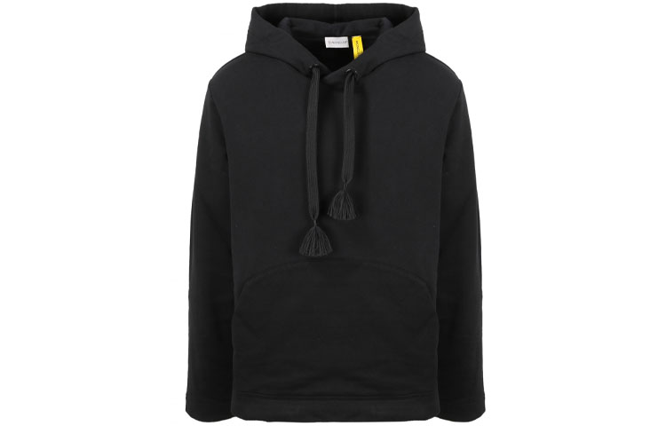 MONCLER GENIUS Black Cotton Printed Hoodie. 8G000048099W999 圖 3