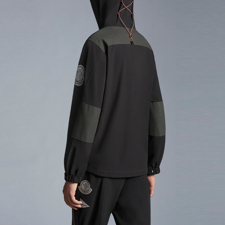 MONCLER GENIUS FW21 Black Drawstring Hooded Jacket. G20921A00016595EF999 圖 5