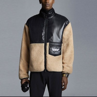 MONCLER GENIUS FW21 Logo Patchwork Teddy Fleece Jacket Unisex Black G209X8G000018909H950 Purchase MONCLER GENIUS FW21 Logo Patchwork Teddy Fleece Jacket Unisex Black G209X8G000018909H950