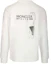 Lookbook MONCLER GENIUS FW21 White Long Sleeve Loose Fit Tee with Letter Print. 8D00002829KY032