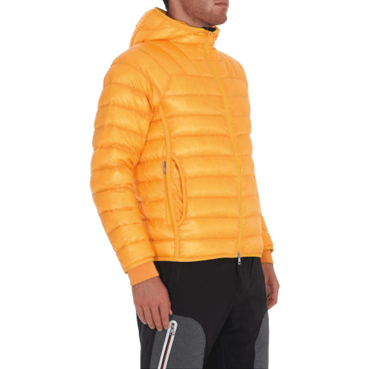 Moncler Genius FW21 Yellow Nylon Logo Hooded Down Jacket for Men. 1A00019595B1126 圖 6