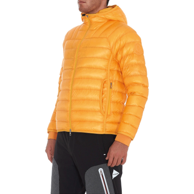 Moncler Genius FW21 Yellow Nylon Logo Hooded Down Jacket for Men. 1A00019595B1126 圖 7