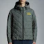 Shop MONCLER GENIUS FW22 1952 幾何羽絨連帽外套 深灰 男款冬季外套 H10921A00028M1602918