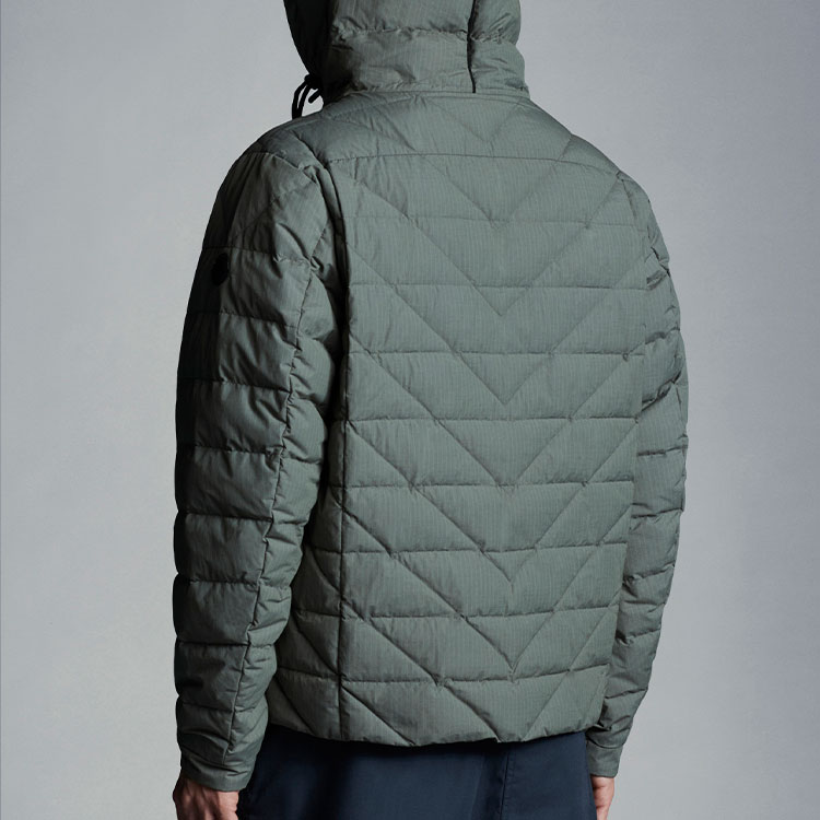 Purchase MONCLER GENIUS FW22 1952 幾何羽絨連帽外套 深灰 男款冬季外套 H10921A00028M1602918
