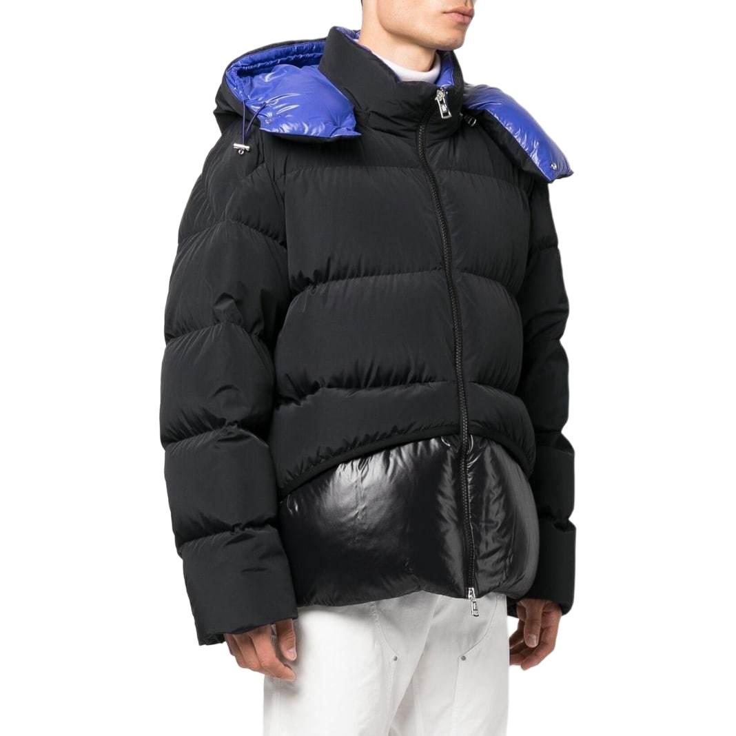 MONCLER GENIUS FW22 2 Moncler 1952 Logo Black Hooded Down Jacket  Winter. H20921A00031M2012997 圖 6