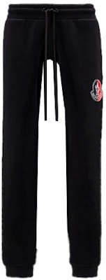 MONCLER GENIUS FW22 Black Joggers with Solid Logo Patch Design. H20928H00003809KX999 Buy MONCLER GENIUS FW22 Black Joggers with Solid Logo Patch Design. H20928H00003809KX999