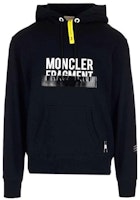 MONCLER GENIUS FW22 Black Logo Printed Pullover Sweatshirt. 8003750809DW999 MONCLER GENIUS FW22 Black Logo Printed Pullover Sweatshirt. 8003750809DW999