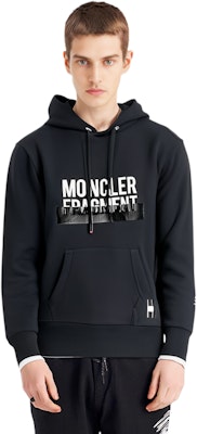 MONCLER GENIUS FW22 黑色logo印花套头卫衣 8003750809DW999 Details for MONCLER GENIUS FW22 黑色logo印花套头卫衣 8003750809DW999