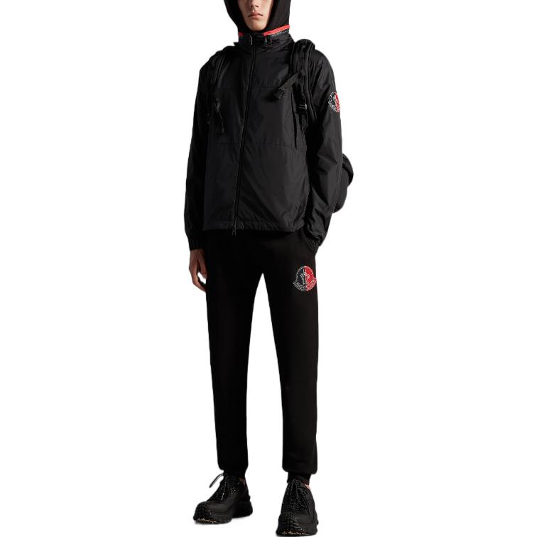 MONCLER GENIUS FW22  Black Solid Zip-Up Hooded Casual Jacket. H20921A00011M2141999 圖 3
