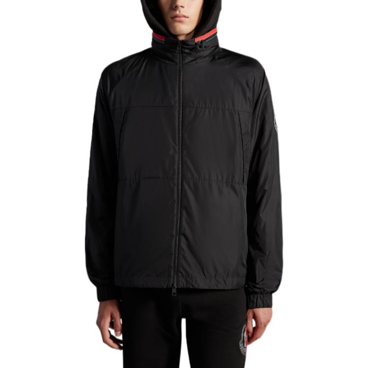 MONCLER GENIUS FW22  Black Solid Zip-Up Hooded Casual Jacket. H20921A00011M2141999 圖 4