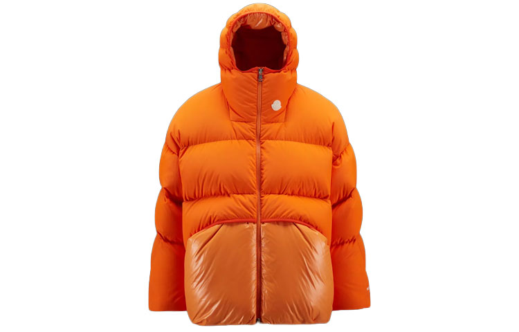 MONCLER GENIUS FW22 Glyme Logo Puffer Jacket Unisex in Bright Orange. H20921A00019M2012P33 圖 2