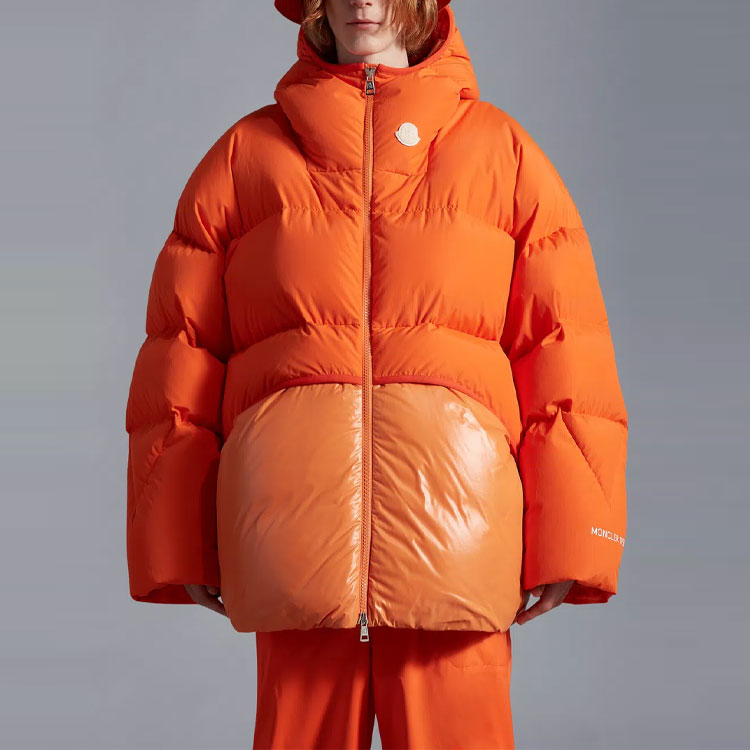 MONCLER GENIUS FW22 Glyme Logo Puffer Jacket Unisex in Bright Orange. H20921A00019M2012P33 圖 4