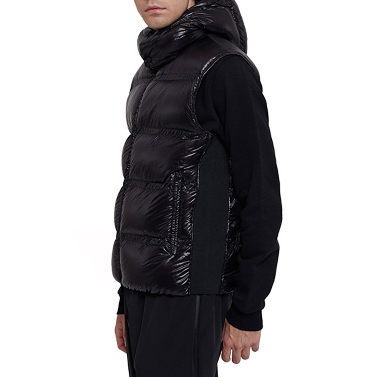 Details for MONCLER GENIUS Harold黑色羽绒连帽背心 F209H1A51710C0624999