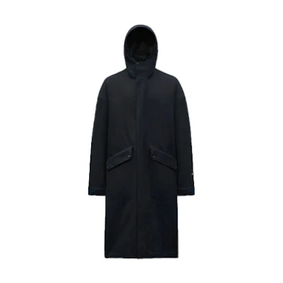 MONCLER GENIUS HYKE FW21 Languard Long Sleeve Down Jacket Navy for Men. G209K1C00004M1194778