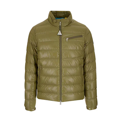 Moncler Genius Logo Down Jacket Green 1A543006895082R