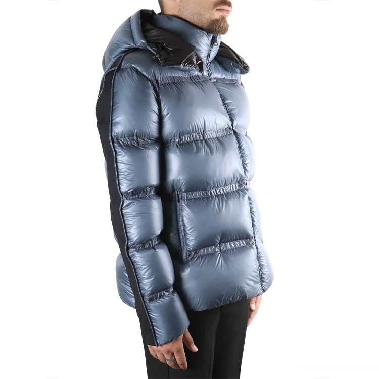 MONCLER GENIUS Ramis Grey/Blue Down Puffer Jacket with Hood F209H1A50310C0624720 圖 5