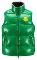 MONCLER GENIUS Solid Color Down Vest Grass Green Unisex H20921A00037M2019834 MONCLER GENIUS Solid Color Down Vest Grass Green Unisex H20921A00037M2019834