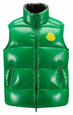 몽클레르 지니어스 솔리드 컬러 다운 베스트 그라스 그린 유니섹스 H20921A00037M2019834 Buy 몽클레르 지니어스 솔리드 컬러 다운 베스트 그라스 그린 유니섹스 H20921A00037M2019834