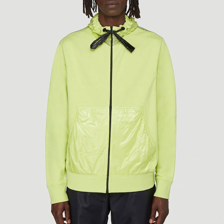 Lookbook MONCLER GENIUS Solid Color Zip-Up Hooded Jacket 8G50310V8177112