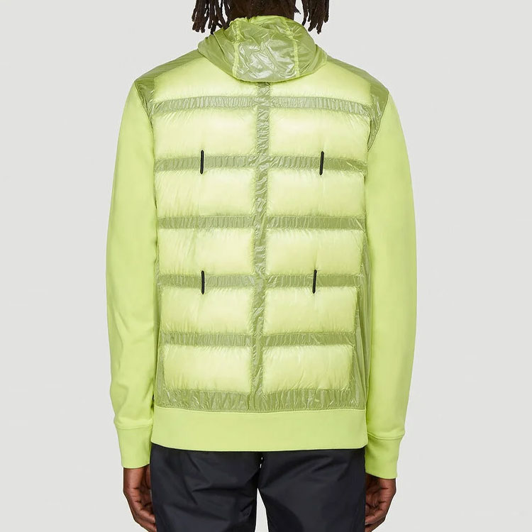 Shop MONCLER GENIUS Solid Color Zip-Up Hooded Jacket 8G50310V8177112