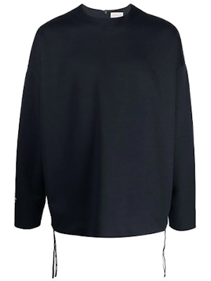 モンクレールジーニアス クルーネックプルオーバースウェットシャツ ネイビーブルー 8G00006899GA Buy モンクレールジーニアス クルーネックプルオーバースウェットシャツ ネイビーブルー 8G00006899GA