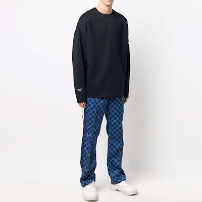 モンクレールジーニアス クルーネックプルオーバースウェットシャツ ネイビーブルー 8G00006899GA Purchase モンクレールジーニアス クルーネックプルオーバースウェットシャツ ネイビーブルー 8G00006899GA