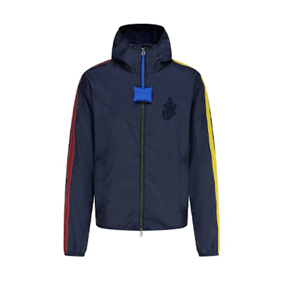 Moncler Genius SS21 Blue Unisex Windbreaker Hoodie Jacket 09E1A00001M1159778