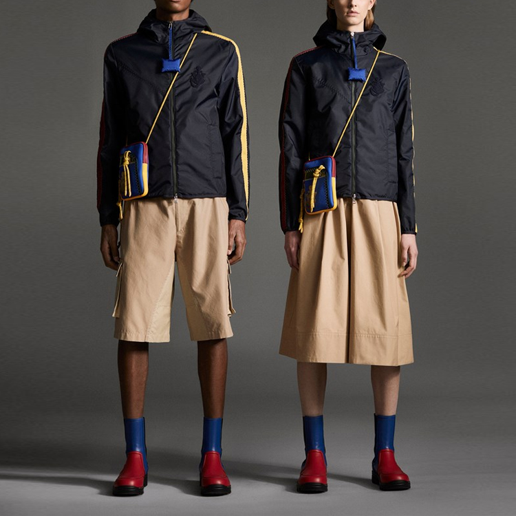 Moncler Genius SS21 Blue Unisex Windbreaker Hoodie Jacket 09E1A00001M1159778 圖 4