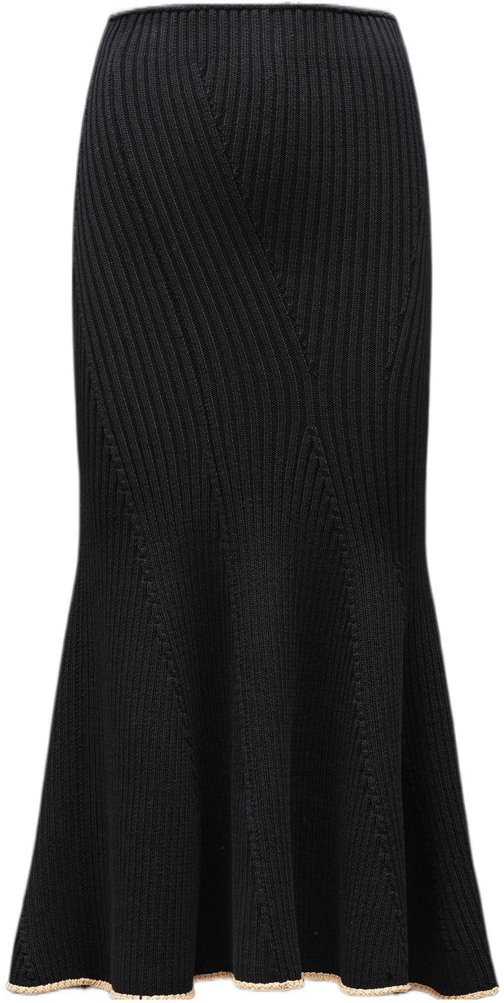 moncler-genius-ss-22-1952-contrast-pleated-slim-casual-long-skirt-black-h10949-h00001-m1728999