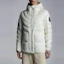 Purchase MONCLER GENIUS SS22 1952 Hissu白色短款羽絨外套 - 連帽標誌款式 H10921A00035M1480036
