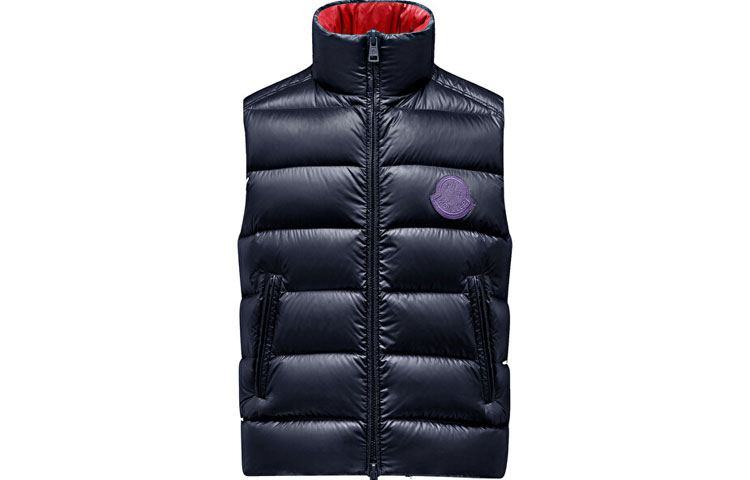 Order MONCLER GENIUS SS22 1952 男女修身極簡藍色背心 1A00032M1603744