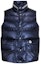 Order Chaleco Moncler Genius SS22 Azul Acolchado con Cuello Alto 1A00021M14677B7