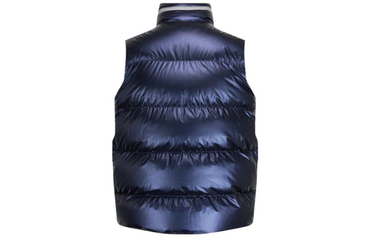 Lookbook Chaleco Moncler Genius SS22 Azul Acolchado con Cuello Alto 1A00021M14677B7