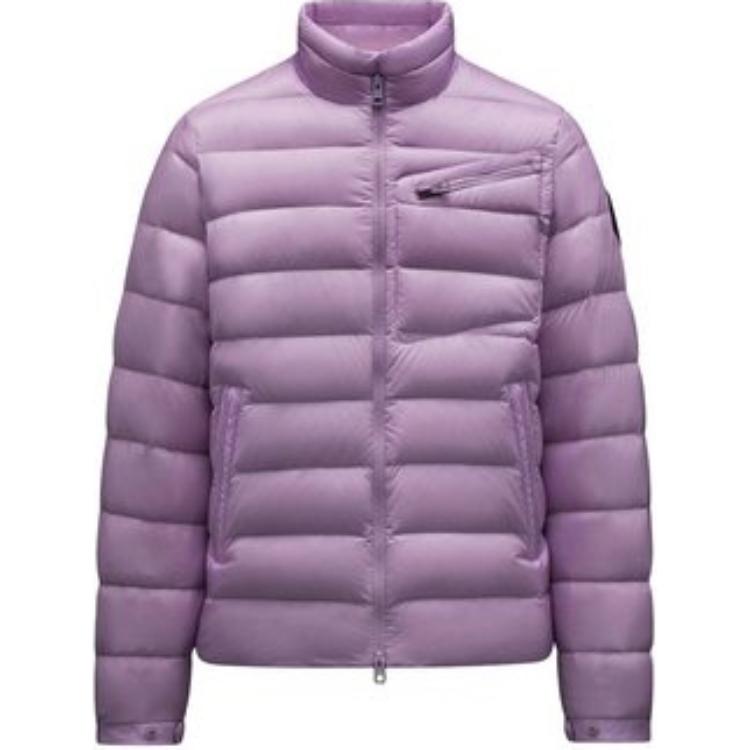 MONCLER GENIUS SS22 Amaltes Short Puffer Jacket Purple for Men. H10921A00033M1480614