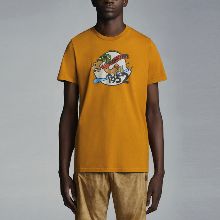 MONCLER GENIUS SS22 Anime Graphic Print  Orange T-Shirt H10928C00006829FB3A2 圖 3