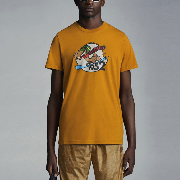 MONCLER GENIUS SS22 Anime Graphic Print  Orange T-Shirt H10928C00006829FB3A2 圖 4